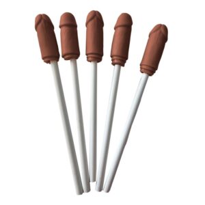 5 Lapiceros con la Punta de Pene Mulato