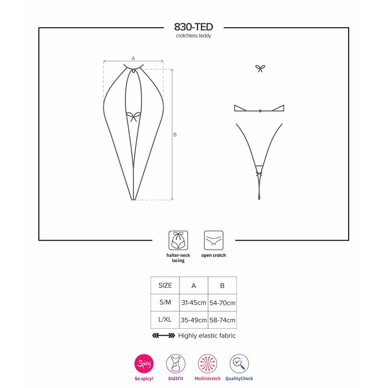 830-TED-1 Teddy Color Negro - Imagen 3