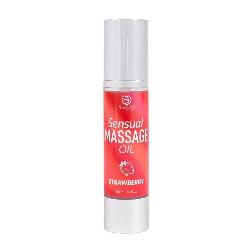 Aceite de Masaje Sensual Fresa 50ml - Imagen 4