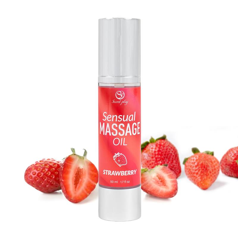 Aceite de Masaje Sensual Fresa 50ml