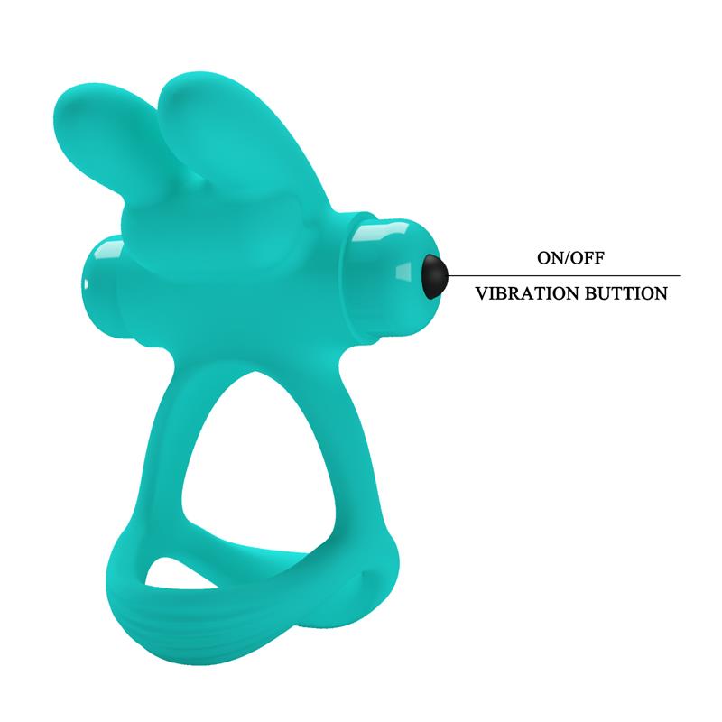 Anillo para el Pene con Vibración Passionate Dante Verde - Imagen 8