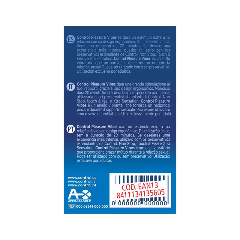 Anillo para el Pene con Vibración Pleasure Vibe - Imagen 5