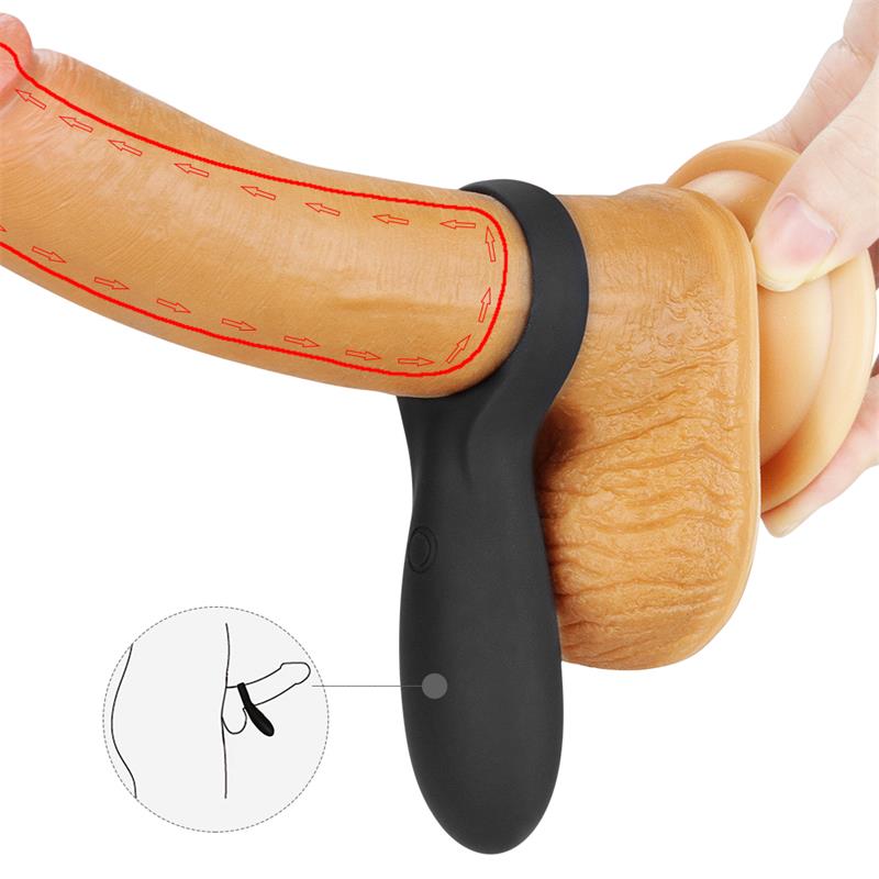 Anillo para el Pene iJoy Stamina Ring USB Negro - Imagen 4