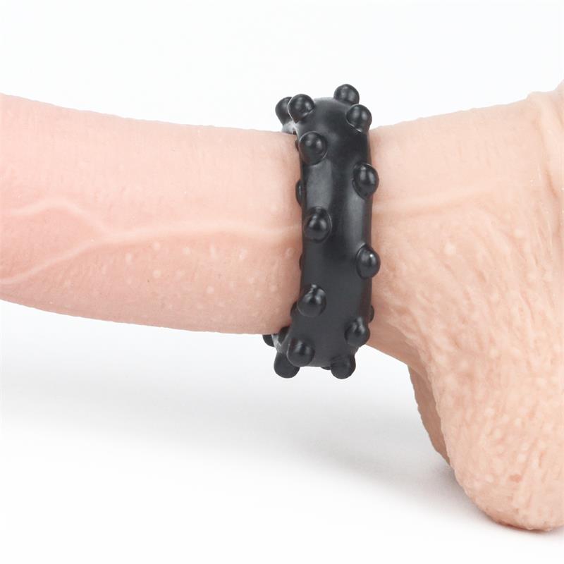 Anillo para el Pene Power Plus Negro - Imagen 6