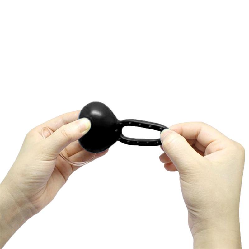 Anillo Vibrador con Control Remoto Negro - Imagen 5