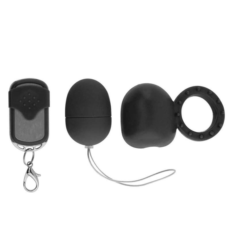 Anillo Vibrador con Control Remoto Negro - Imagen 7