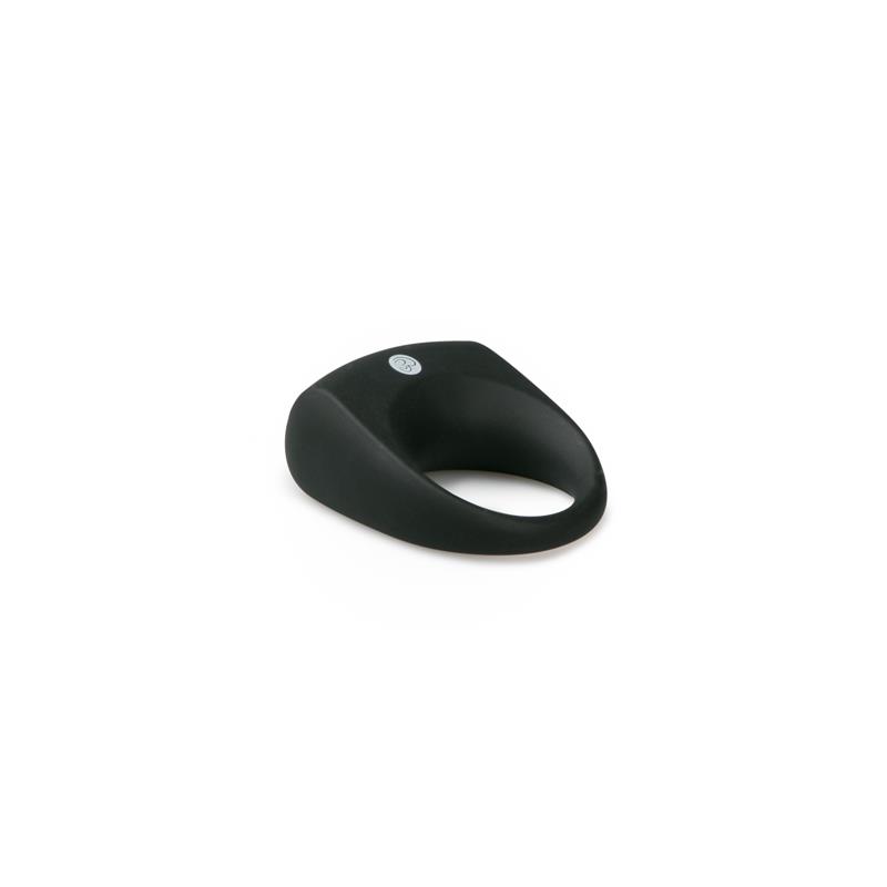 Anillo para Pene con Vibración Silicona - Negro - Imagen 3