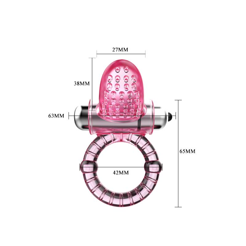 Anillo Vibrador Sweet Rosa - Imagen 7