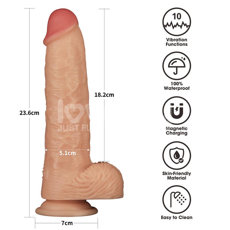 Arnés con Dildo con Vibración 9.5 - Imagen 19