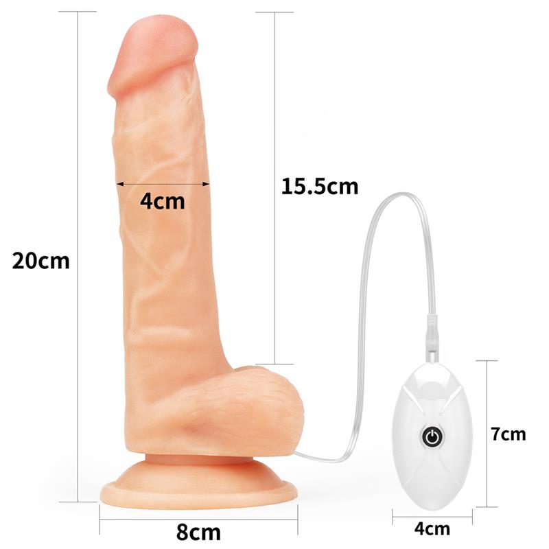 Arnés con Dildo con Vibración y Control Remoto 7.5 - Imagen 9
