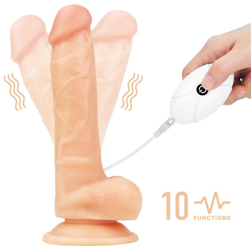 Arnés con Dildo con Vibración y Control Remoto 7.5 - Imagen 3