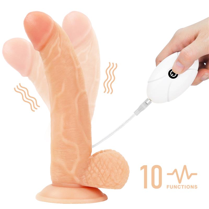 Arnés con Dildo con Vibración y Control Remoto 8.5 - Imagen 10