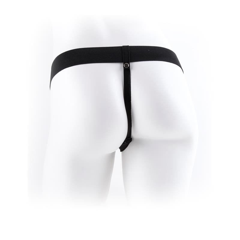 Arnés con Dildo Hueco 9 Natural - Imagen 3