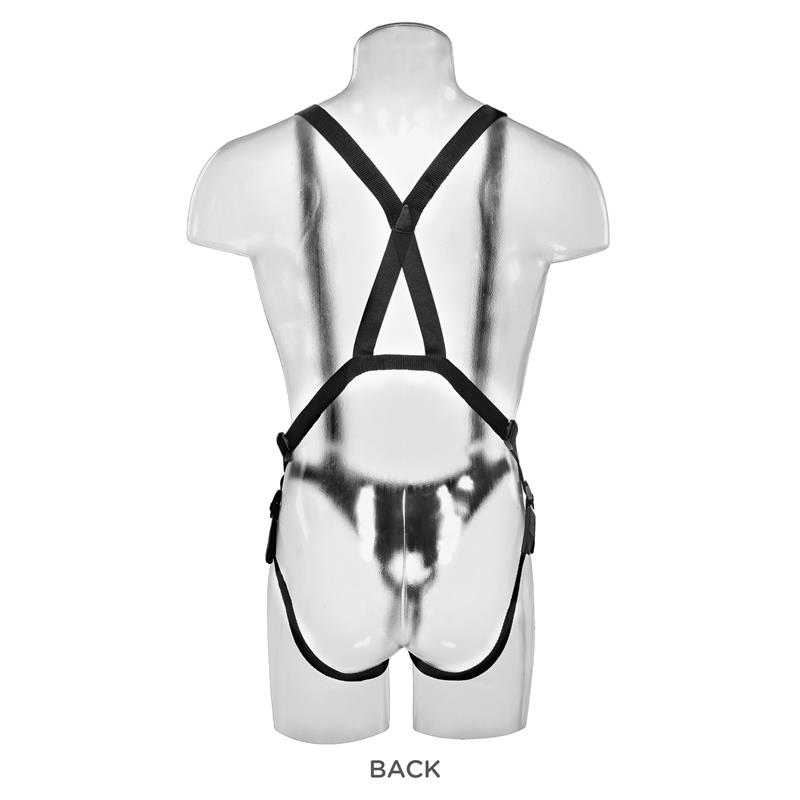 Arnés con Suspensiones y Dildo Doble Color Natural 11 - Imagen 4