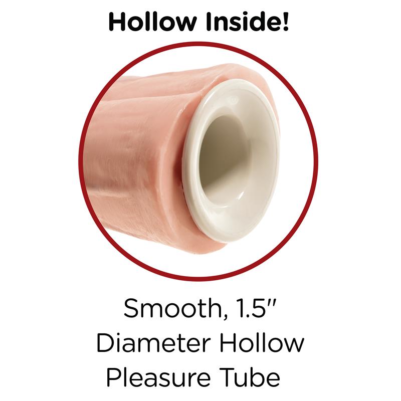 Arnés con Suspensiones y Dildo Doble Color Natural 11 - Imagen 8