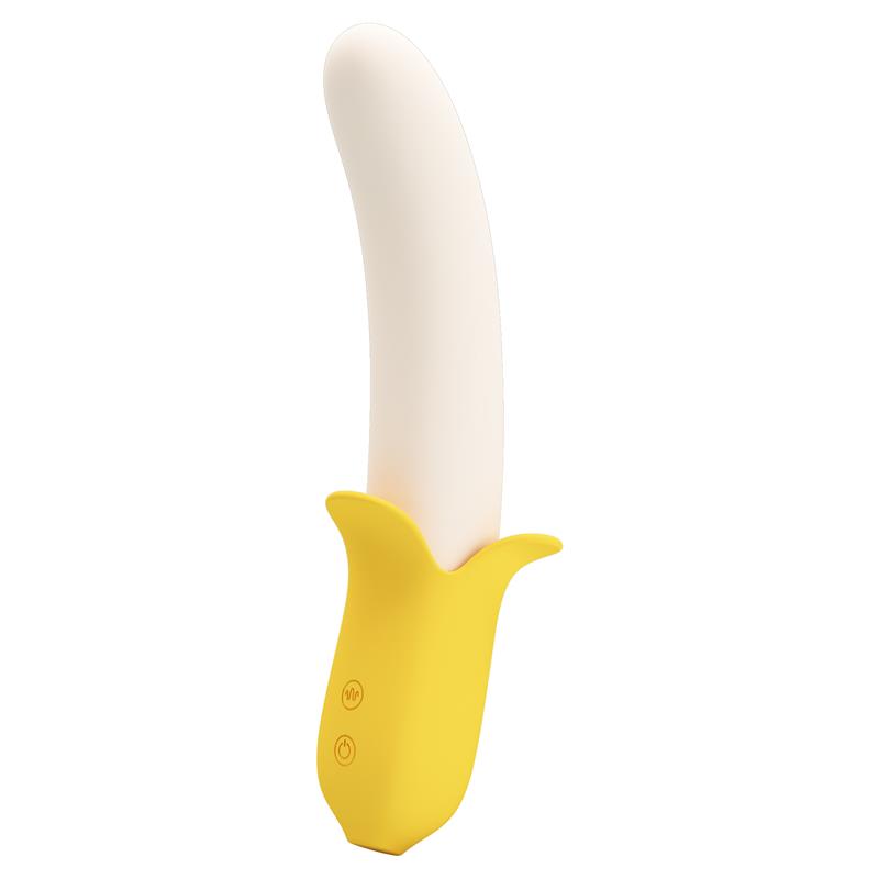 Banana Geek Vibrador con Thrusting USB - Imagen 3