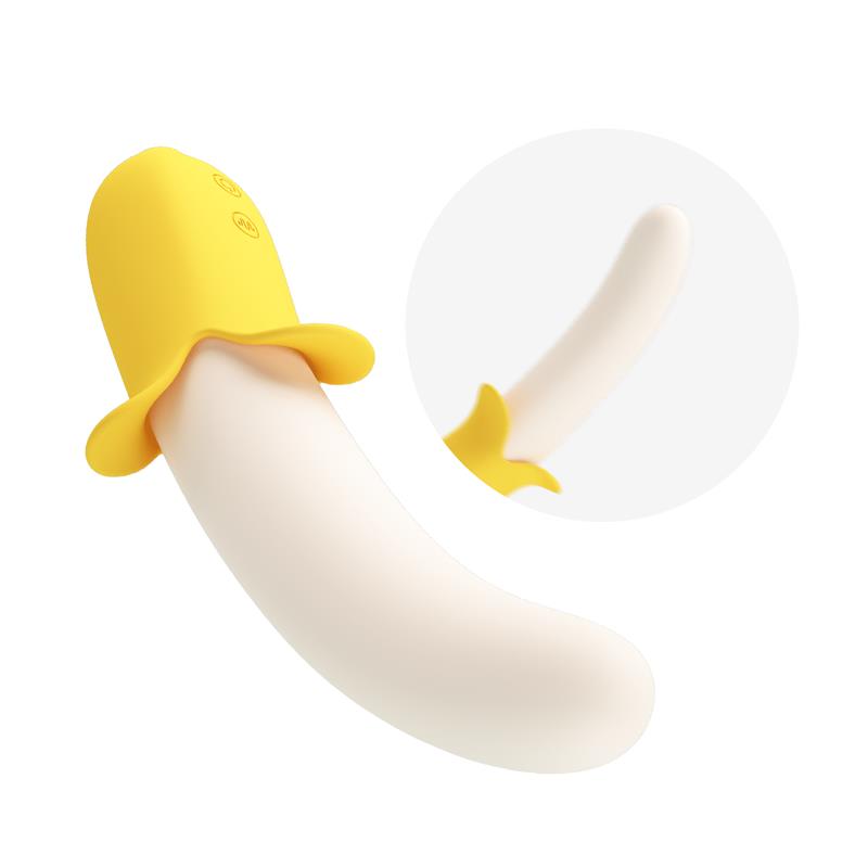 Banana Geek Vibrador con Thrusting USB - Imagen 8