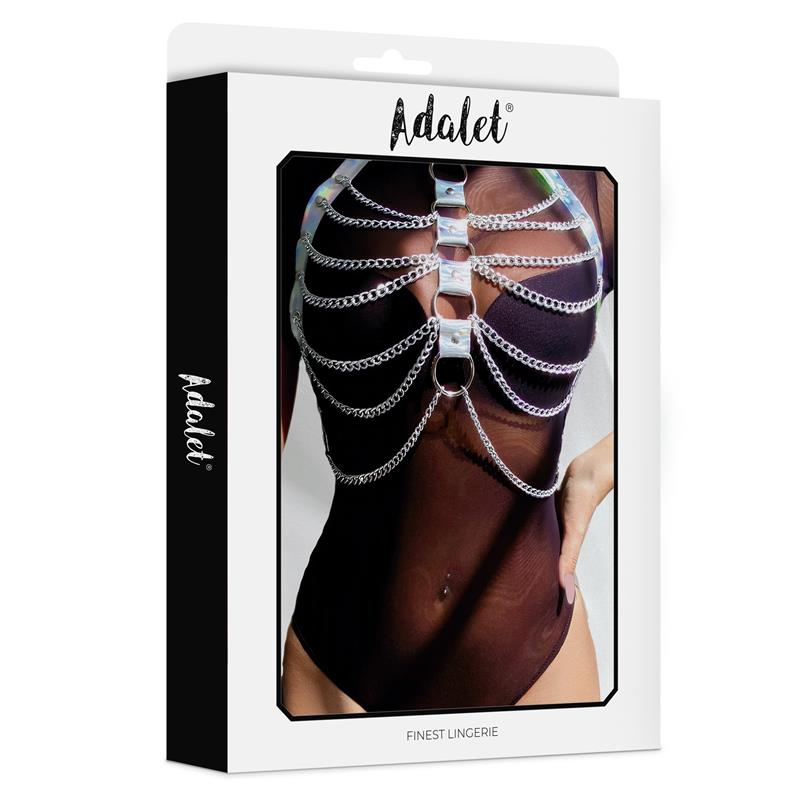 Bianca Arnés Cuero Vegano con Cadenas Talla Única - Imagen 4