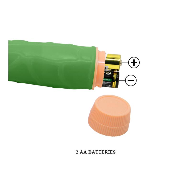 Bill Vibrador Realista 8.8 Verde - Imagen 8