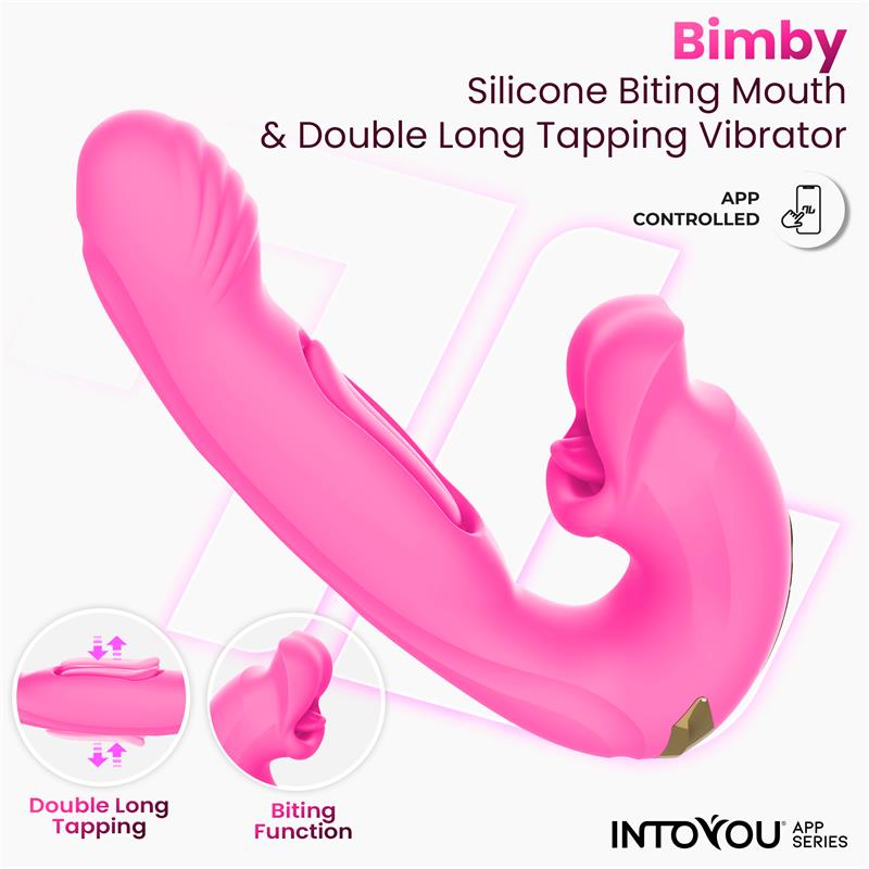 Bimby Vibrador con Mordisqueo y Lengua Doble Tapping con APP - Imagen 4
