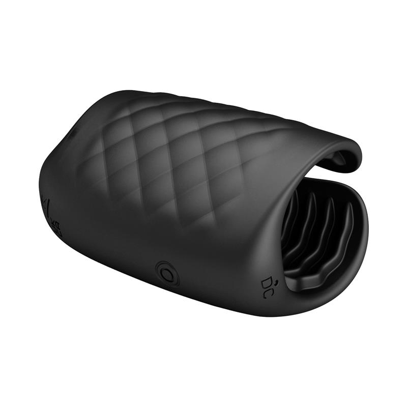 Black Glans Trainer Masturbador Manual con Vibración - Imagen 3