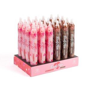 Body Pen Display 24 uds 12 Fresa/12 Chocolate