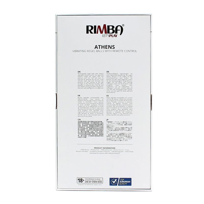 Bolas Kegel con Control Athens Negro - Imagen 4