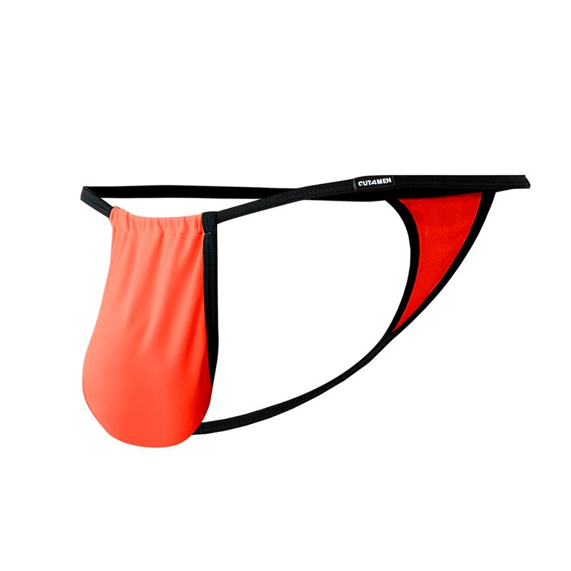 C4MSPX04 Tanga Fluo Pouch Tangerine - Imagen 3