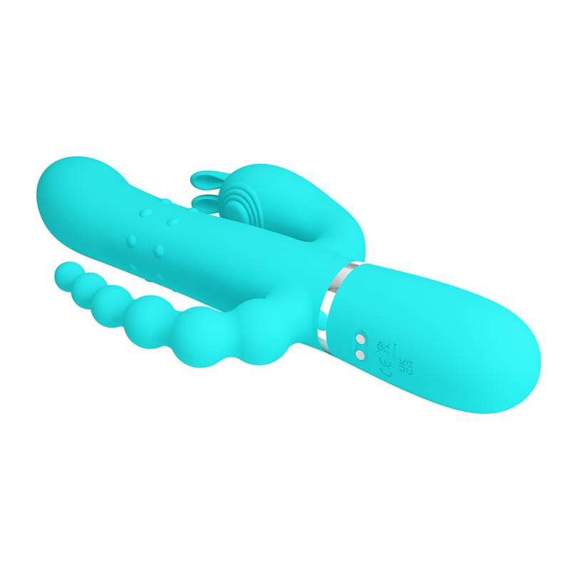Cammy Vibrador con Bolas Rotadoras y Cadena Anal - Imagen 6