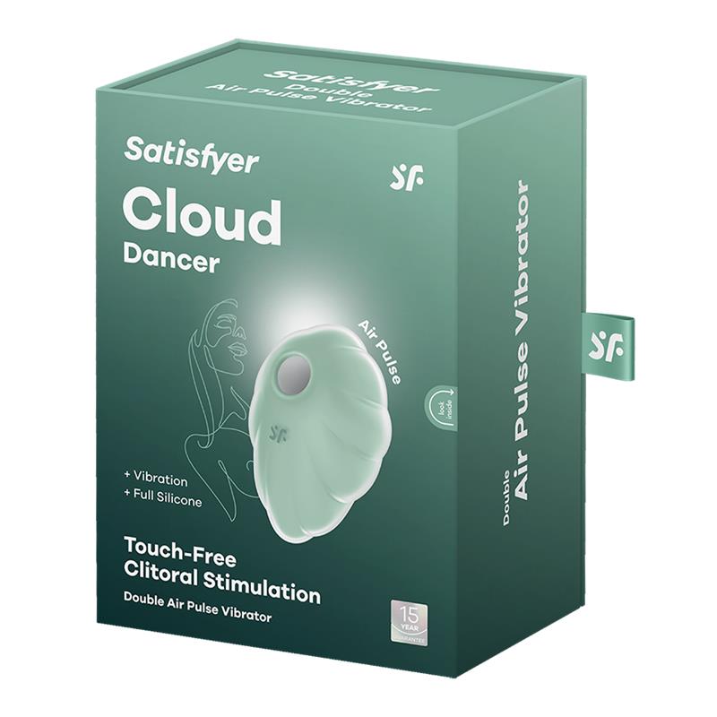 Cloud Dancer Succionador y Vibrador Menta - Imagen 3