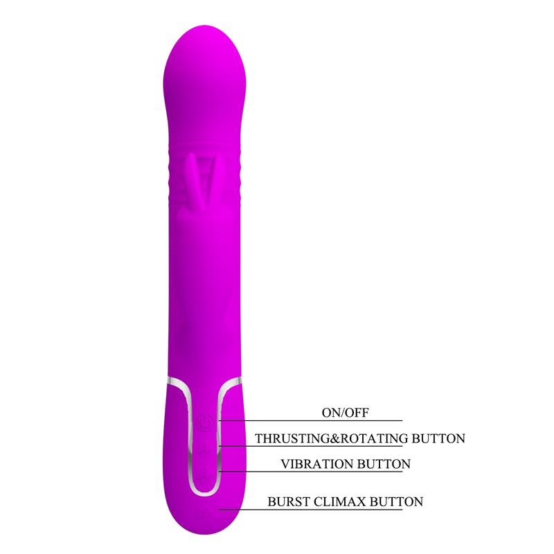 Coale Vibrador con Bolas Rotatorias y Up and Down USB - Imagen 6