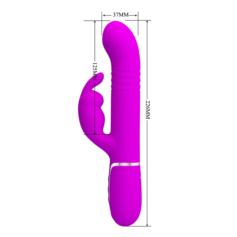 Coale Vibrador con Bolas Rotatorias y Up and Down USB - Imagen 12