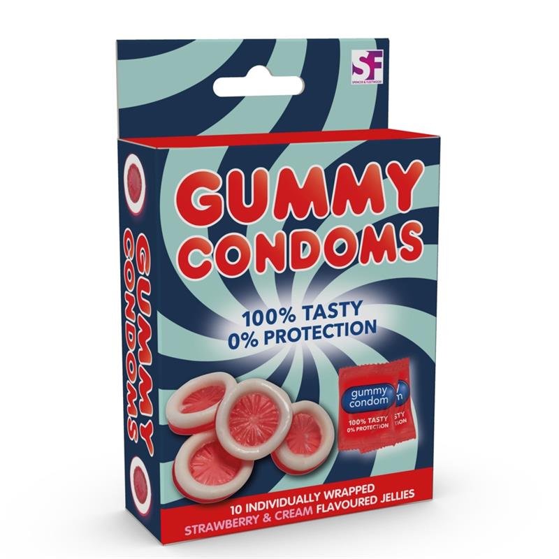 Condones de Gominola Fresa y Crema - Imagen 5