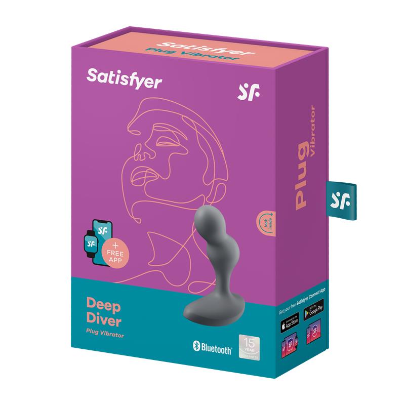 Deep Diver Plug Anal con Vibración APP Satisfyer Connect - Imagen 5