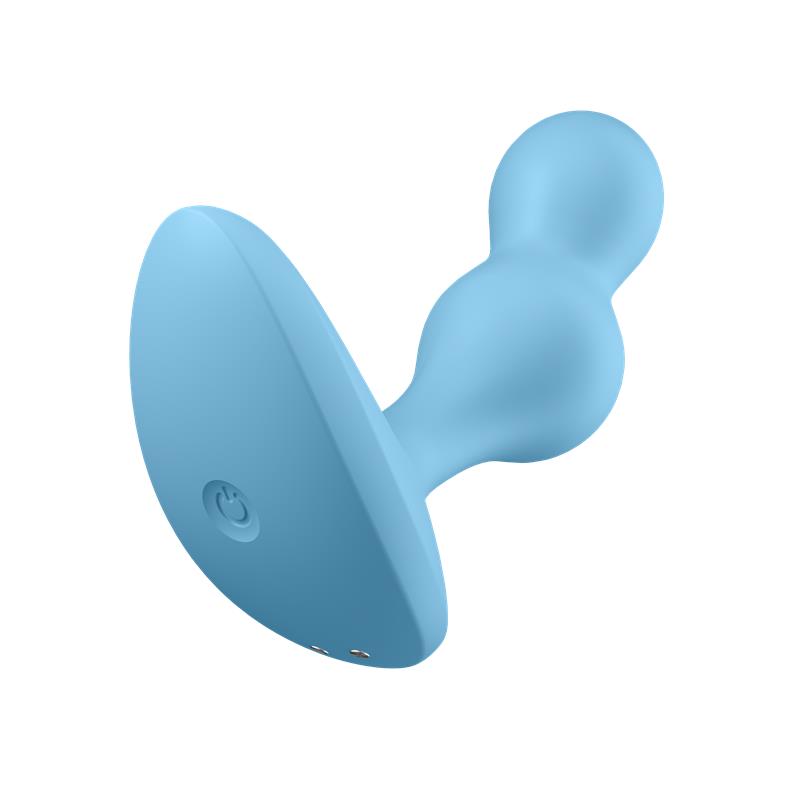Deep Diver Plug Anal con Vibración APP Satisfyer Connect Azul - Imagen 6
