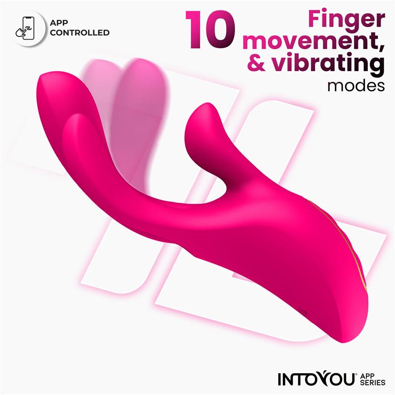 Derek Vibrador con Movimiento Finger 3 Motores y APP - Imagen 5