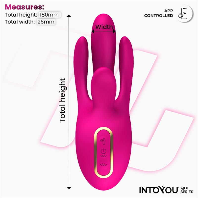Derek Vibrador con Movimiento Finger 3 Motores y APP - Imagen 7