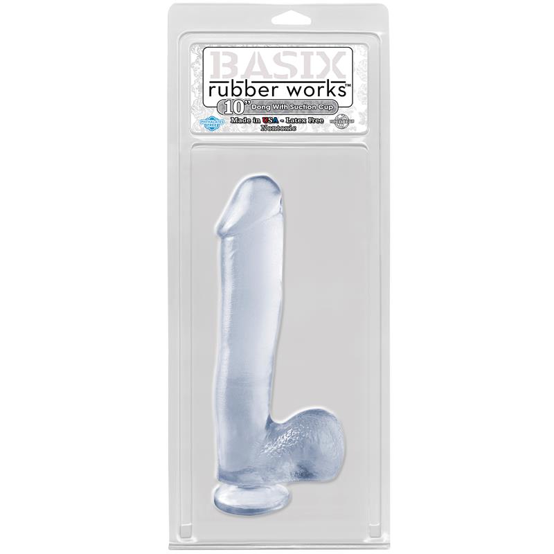 Dildo 24,5 cm Transparente - Imagen 3