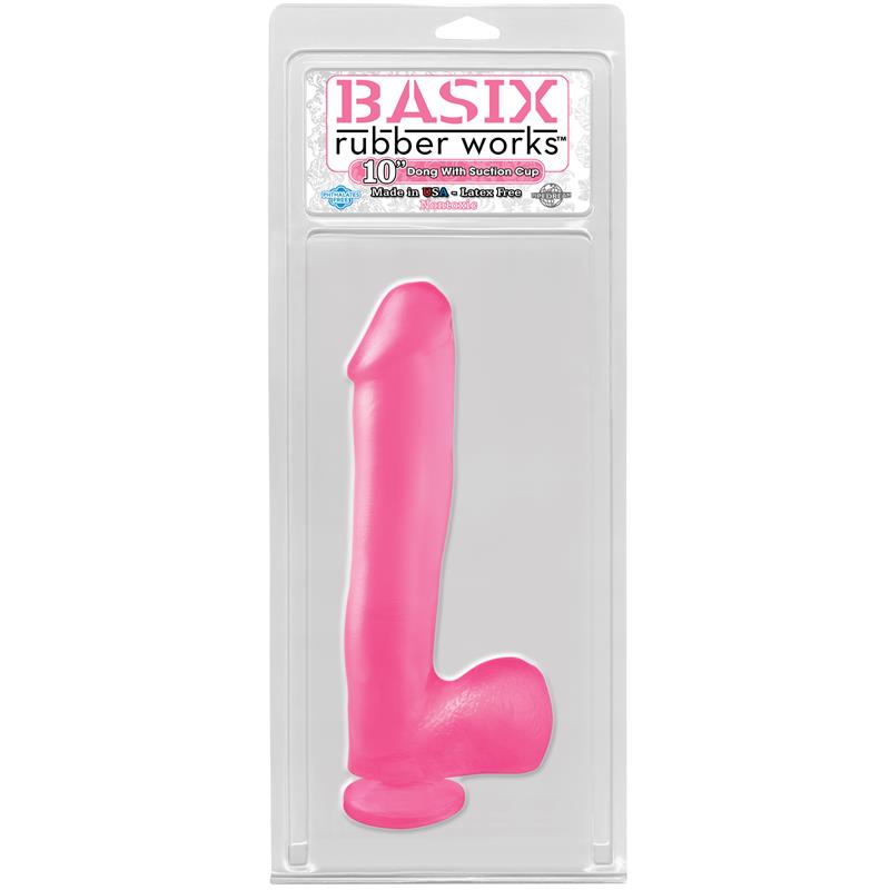 Dildo 25,4 cm Rosa - Imagen 3