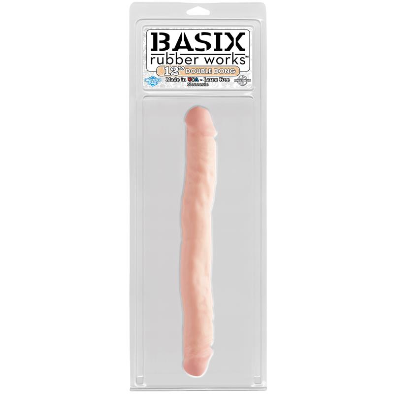Dildo Doble 40,6 cm Natural - Imagen 3
