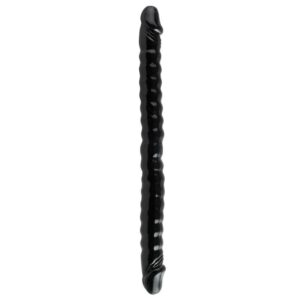 Dildo Doble 45,7 cm Negro