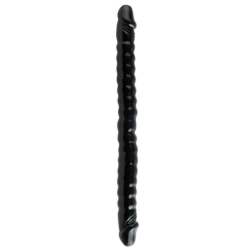 Dildo Doble 45,7 cm Negro