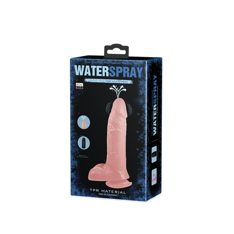 Dildo Eyaculador Water Spray Natural - Imagen 3