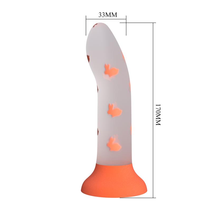 Dildo que Brilla en la Oscuridad Magical Nightfall - Imagen 4