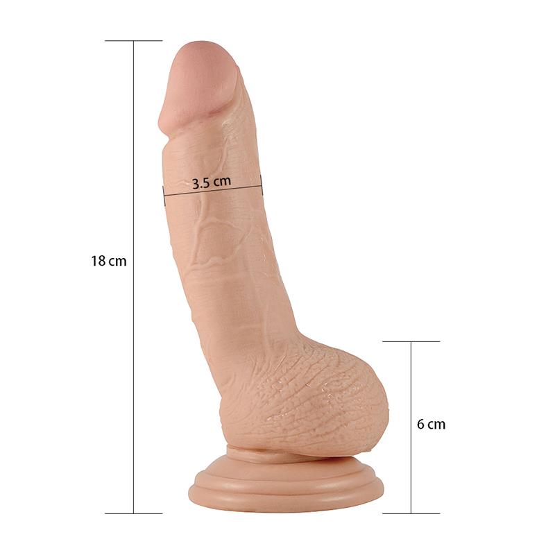 Dildo Real Extreme 7 Natural - Imagen 6