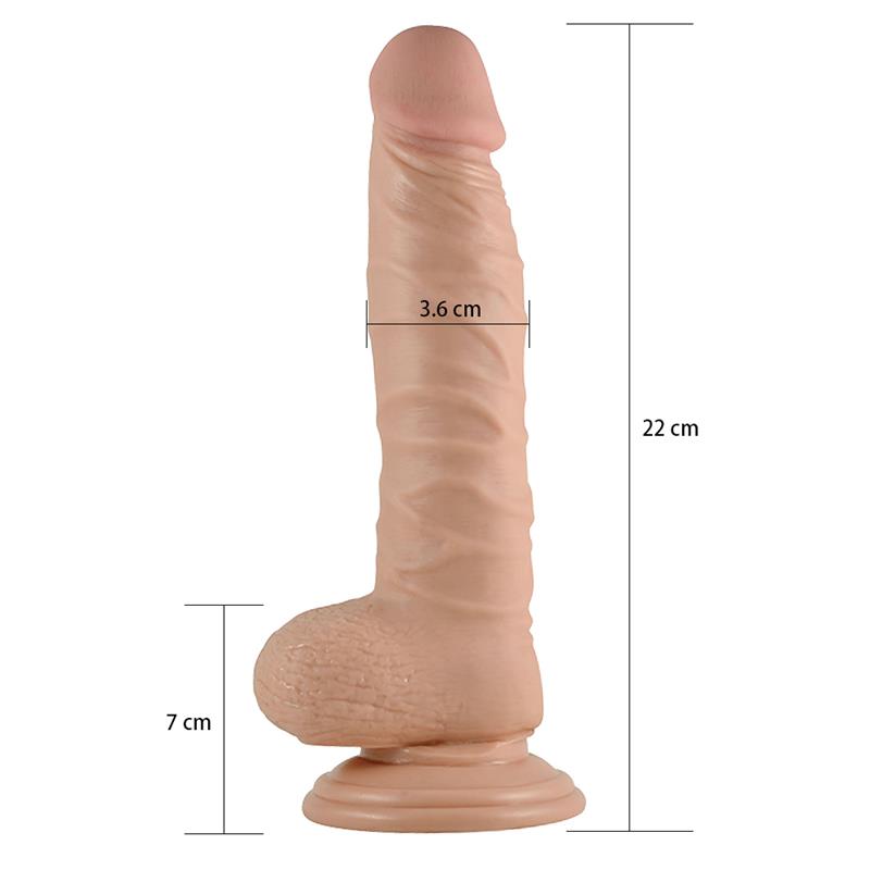 Dildo Real Extreme Realista 8.5 Natural - Imagen 4