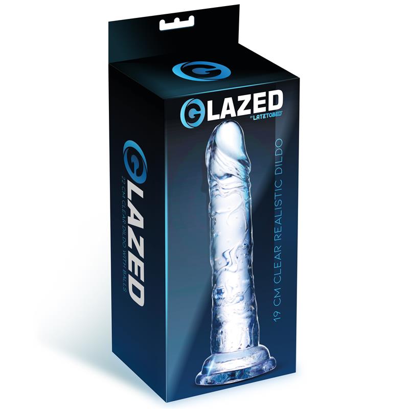 Dildo Realista Material Cristalino 19 cm - Imagen 3