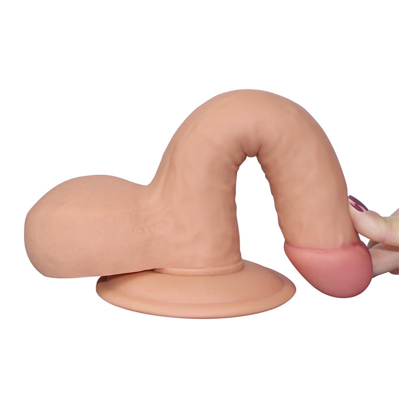 Dildo The Ultra Soft Dude 7.5 Natural - Imagen 7