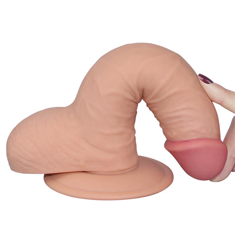 Dildo The Ultra Soft Dude 7.5 Natural - Imagen 6
