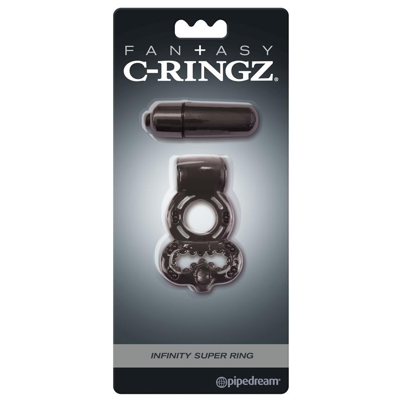Fantasy C-Ringz Anillo Infinity Negro - Imagen 4